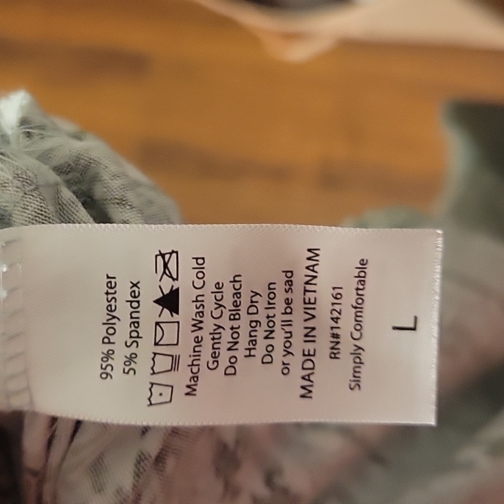 LulaRoe Amber Hoodie- large - Picture 5 of 6